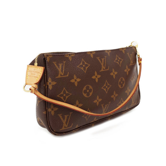 Louis Vuitton Monogram Pochette Accessory Accessoires Pouch - Picture 1 of 8